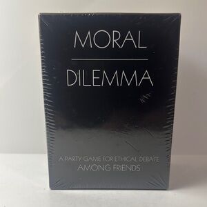 Moral Dilemma A Game for Ethical Debate Among Friends Adult Party Game Age 18+